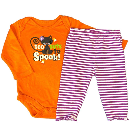 6-9 months baby girls Halloween outfit bundle