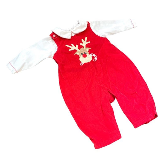 3 months Christmas romper