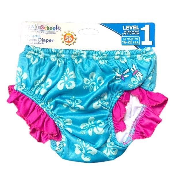 New 12 months SwimSchool Reusable Swim Diaper