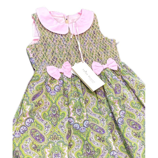 New Smocked floral dress 12-24 months