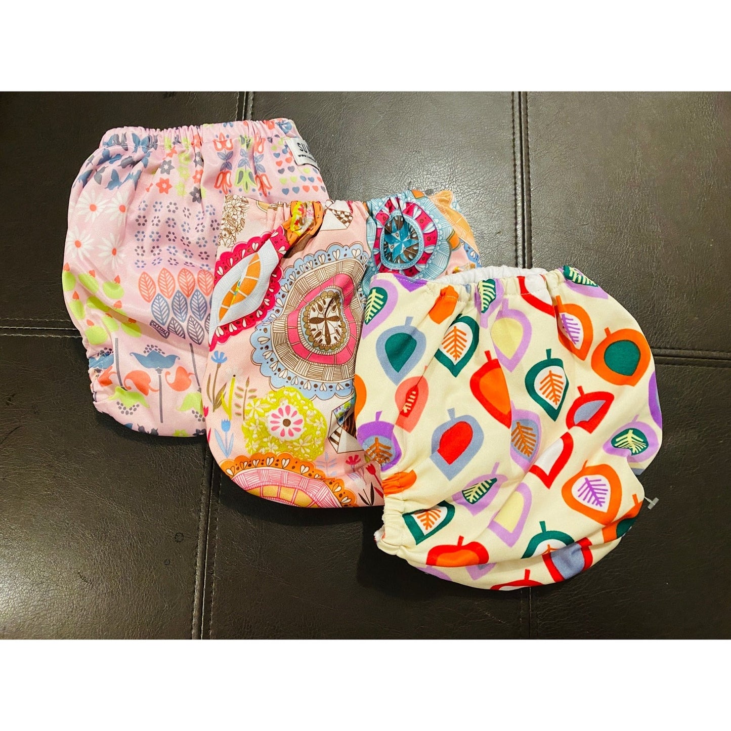 Girls pocket Cloth diaper covers bundle