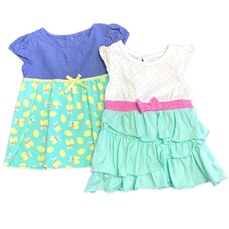 3-6 months girls summer dress bundle