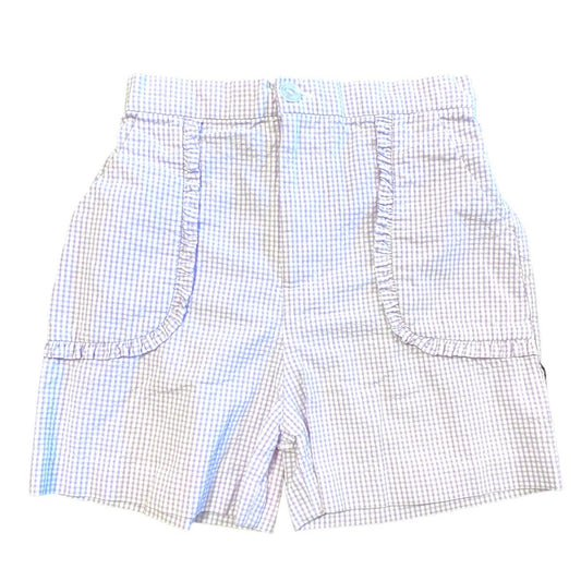 Size 5 Little English purple gingham Shorts