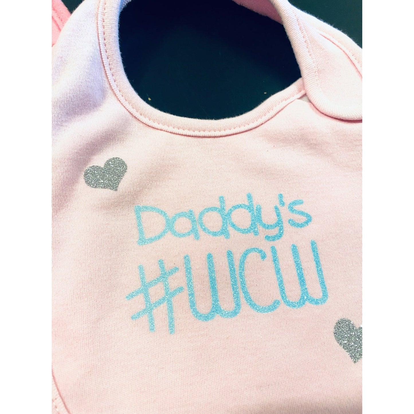 New Daddy’s #wcw Baby bibs gift set