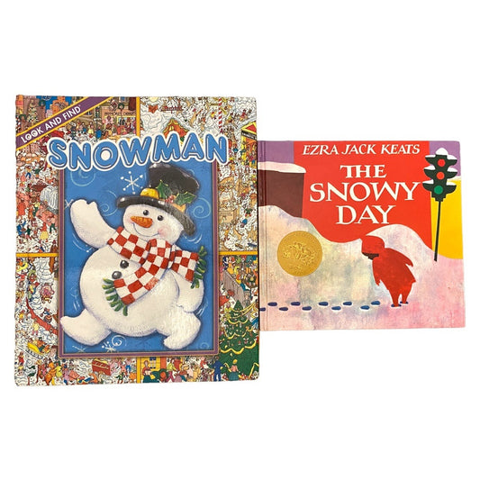 Snowman Seek and find books bundle
