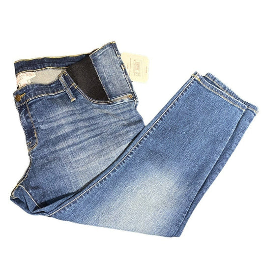 New Size 18 maternity skinny cropped jeans