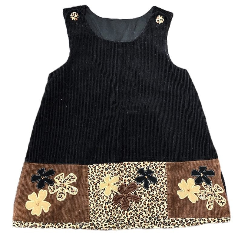 2T Vintage leopard jumper dress