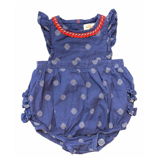 6-9 Months cat and Jack bubble Romper