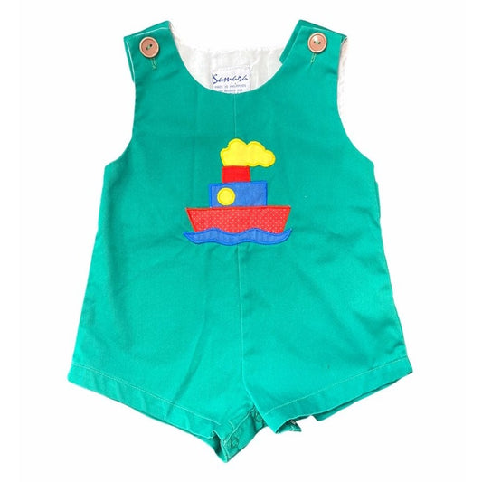 6-9 months vintage tugboat jonjon