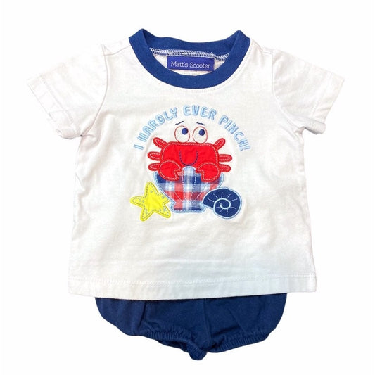 3-6 months beach diaper cover set