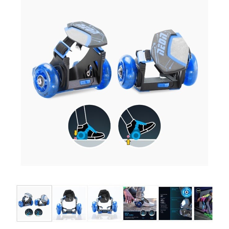 Street Rollers Pop & Lock roller skates kit