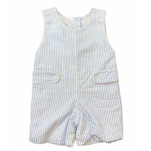 12 months blue seersucker jon jon