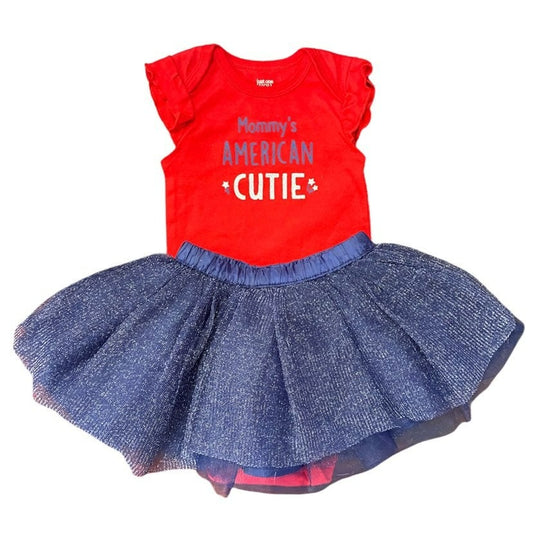 6-12 months girls 4th of July bundle
