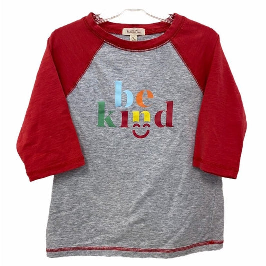 Size 6 Matilda Jane Be Kind raglan tee