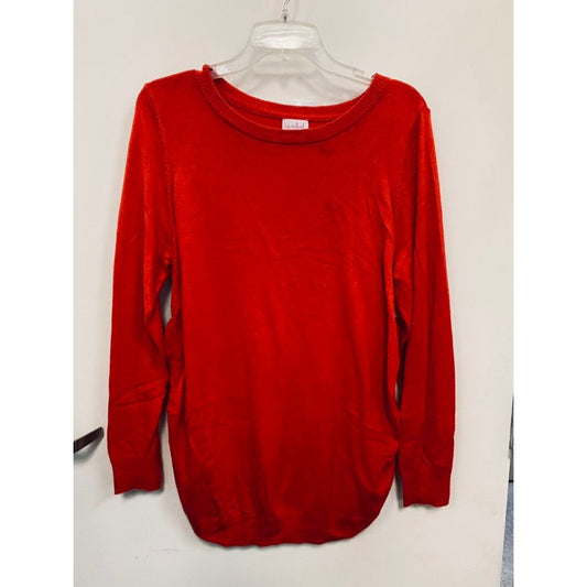 XXL maternity orange sweater