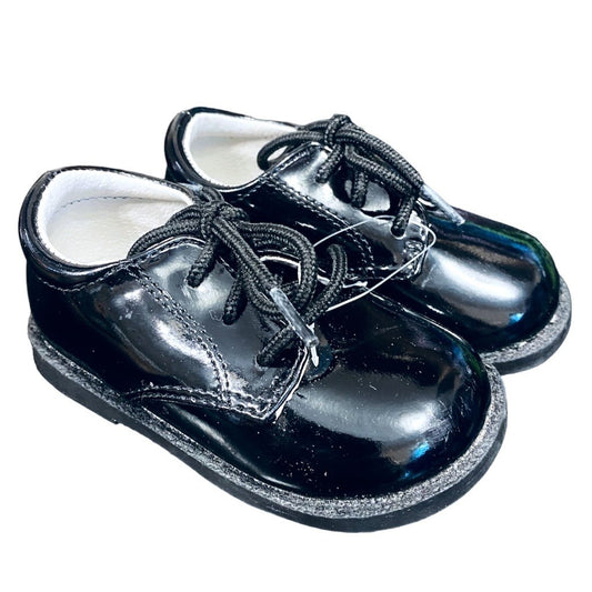 Size 4 toddler boys black Baby Deer