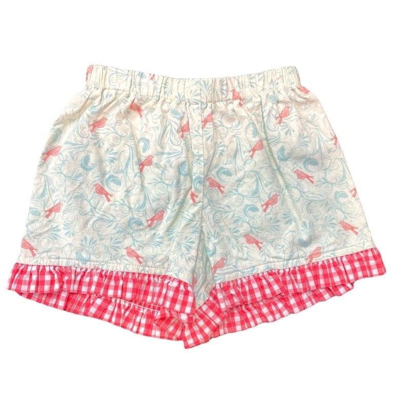 2t bird ruffle shorts