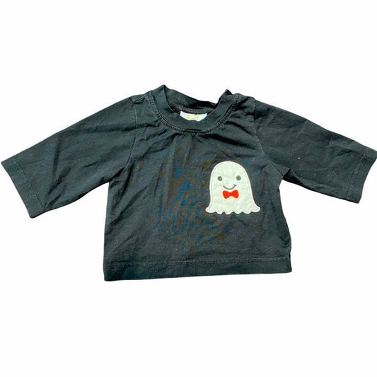 Newborn Halloween Ghost top