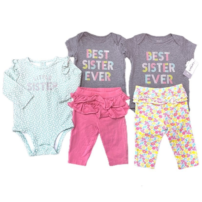 3-6 months Little Sister bundle