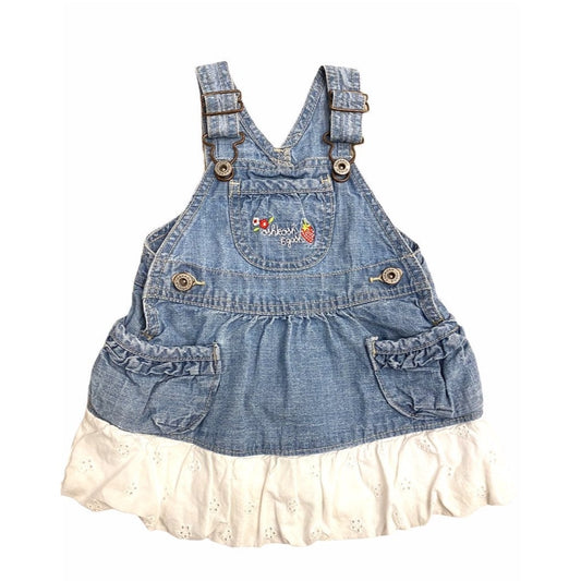 9 months vintage osh kosh overalls dress