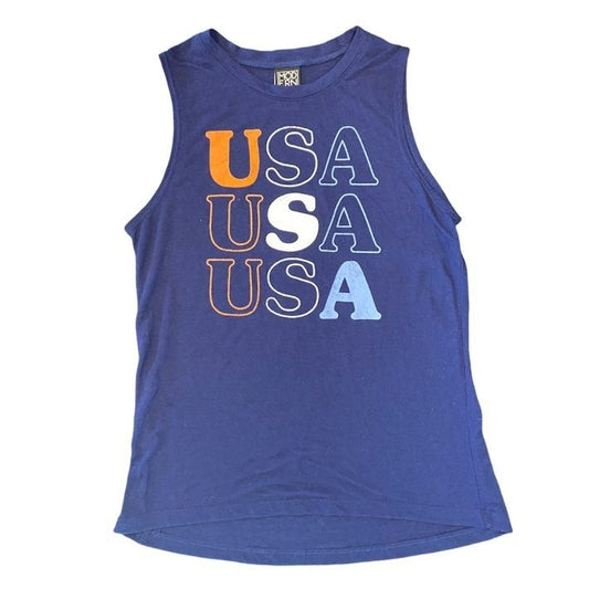 Women's Size Small 4th of July USA Tank Top
