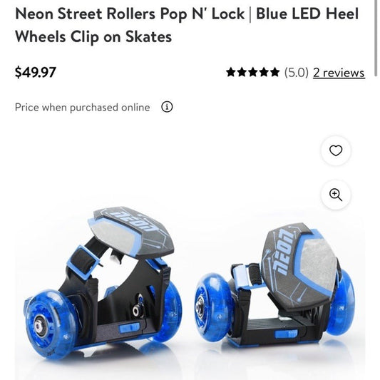 Street Rollers Pop & Lock roller skates kit