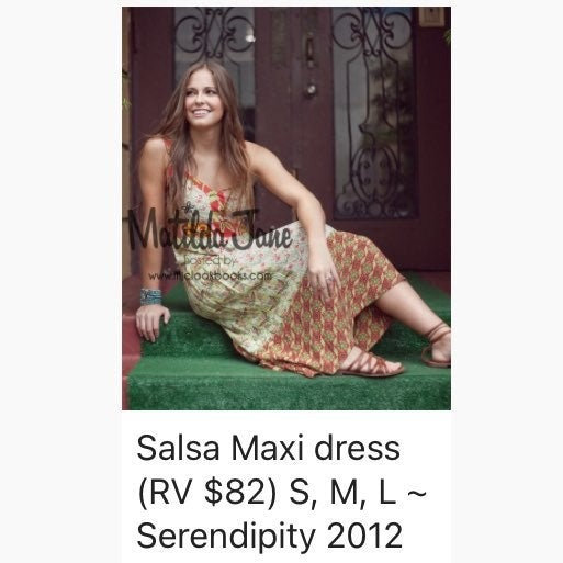 Small Matilda Jane serendipity womens dress HTF