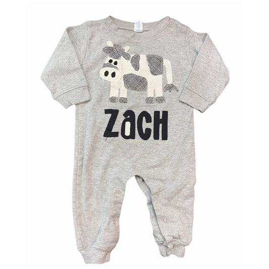 12-18 months cow romper