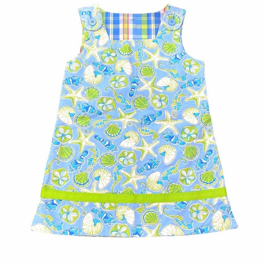 Girls reversible summer dress