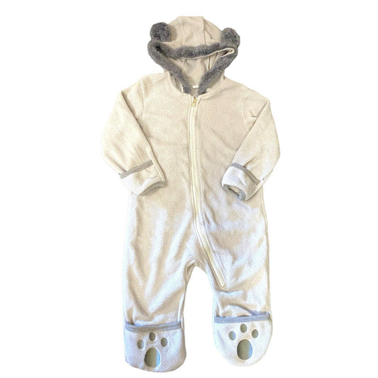 Baby bear costume snowsuit