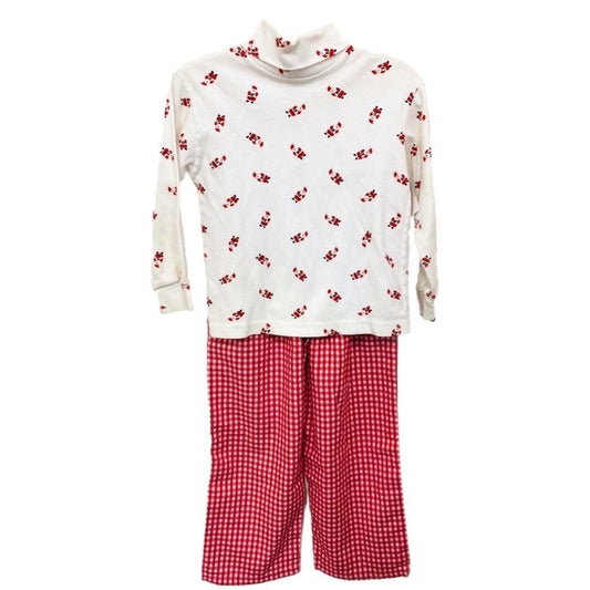 Boys 5/6 Christmas boutique outfit
