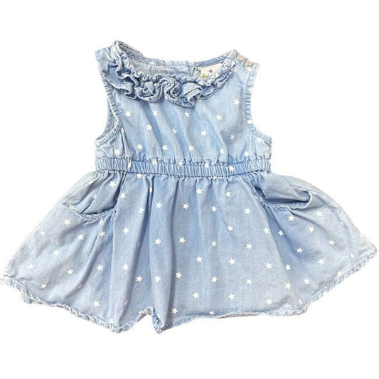 3-6 months stars Dress