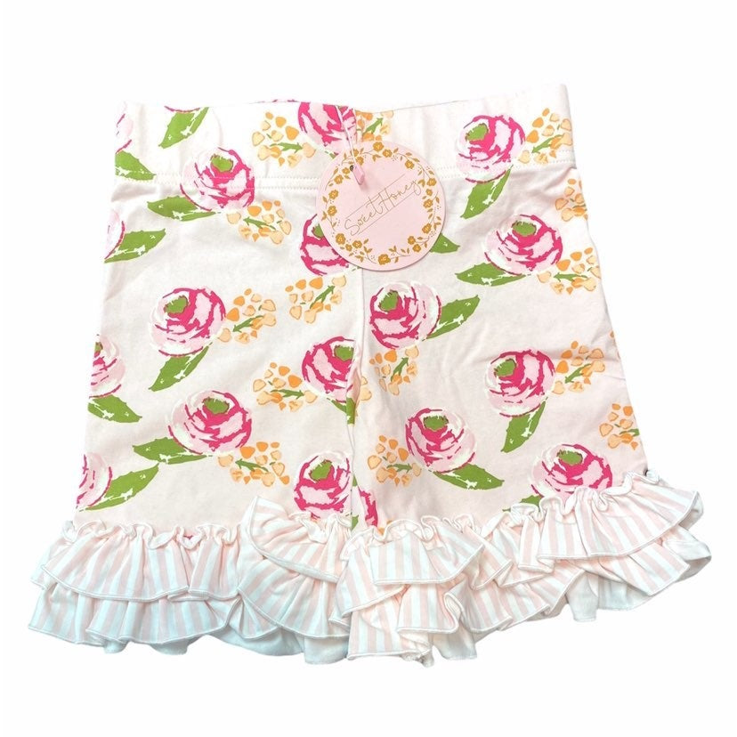 New Size 12 sweet honey ruffle shorties