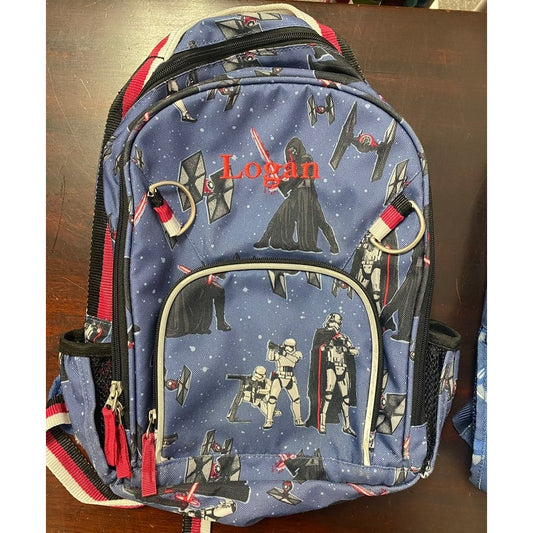 LOGAN Pottery Barn Kids Star Wars Backpack
