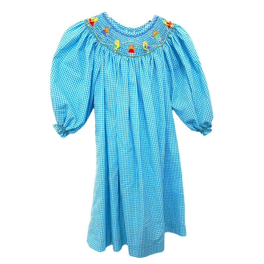 Size 2 long sleeve smocked Dress