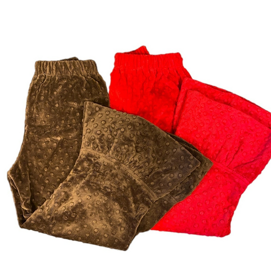 Size 8 holiday ruffle pants bundle