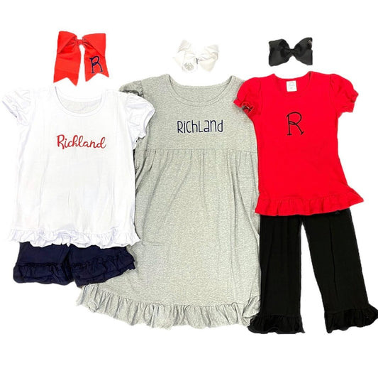 Richland Short Sleeve Ruffle Shirt