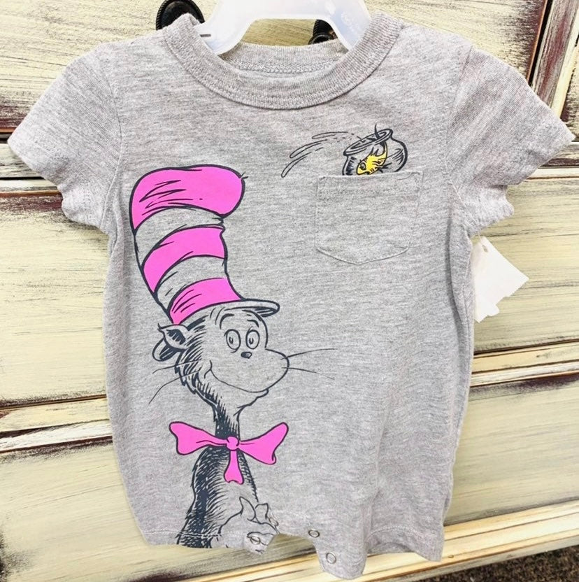 Dr. Seuss Cat in the Hat romper