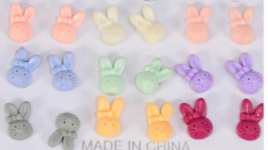 Easter bunny earrings