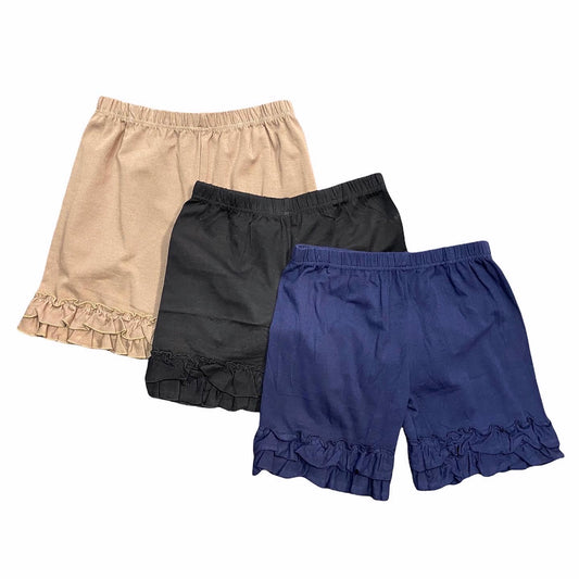 New School uniform ruffle shorts & pants