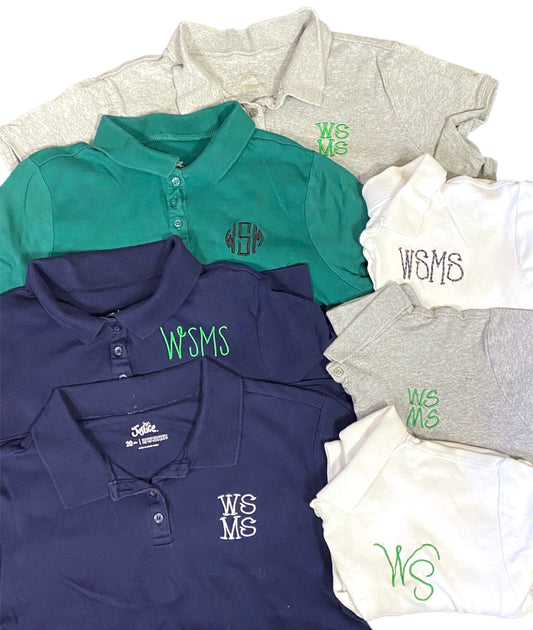 WSMS Spartans polo bundle XL girls