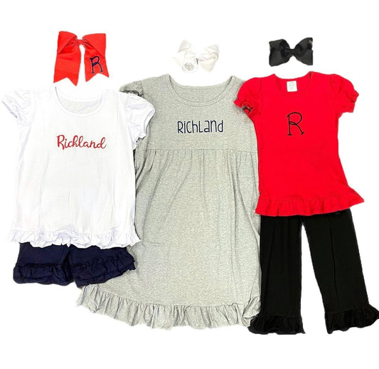 Richland Long Sleeve Ruffle Dress