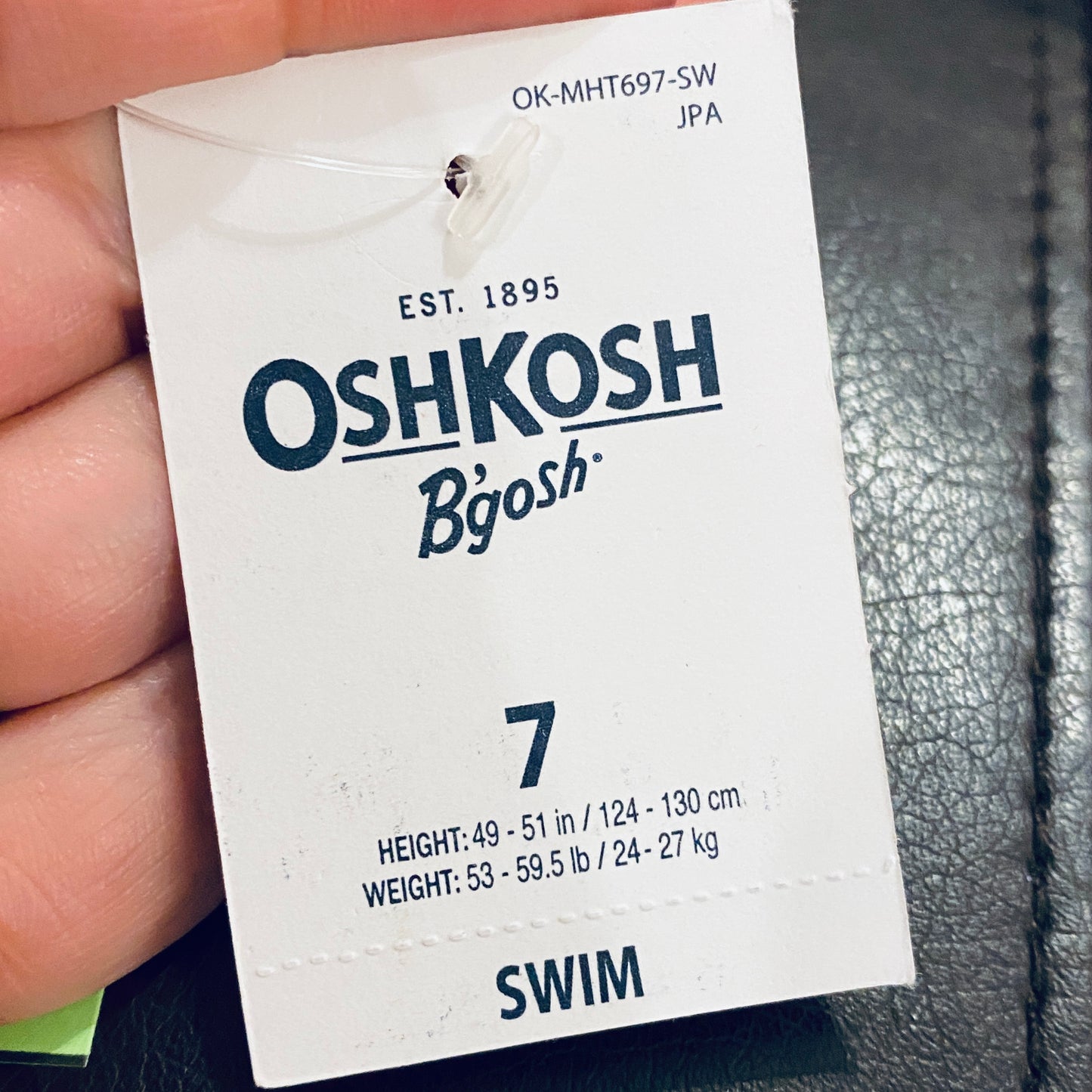 New Oshkosh Boys Sharks Swim Trunks
