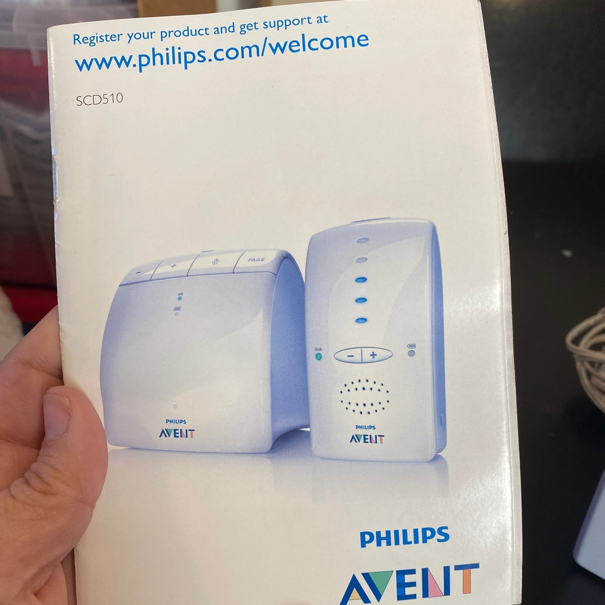 Philips Avent DECT baby monitor