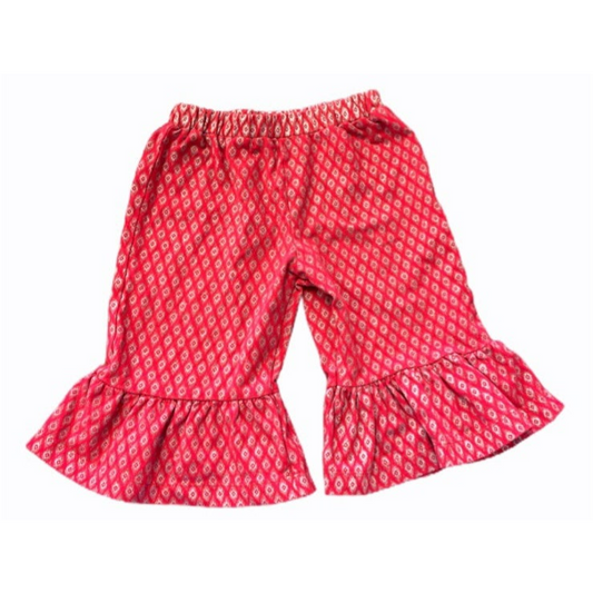 12 months mustard pie red Ruffle Pants