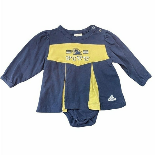 12 months Pittsburgh Panthers cheer dress