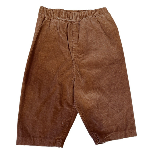 9 months boys brown corduroy pants