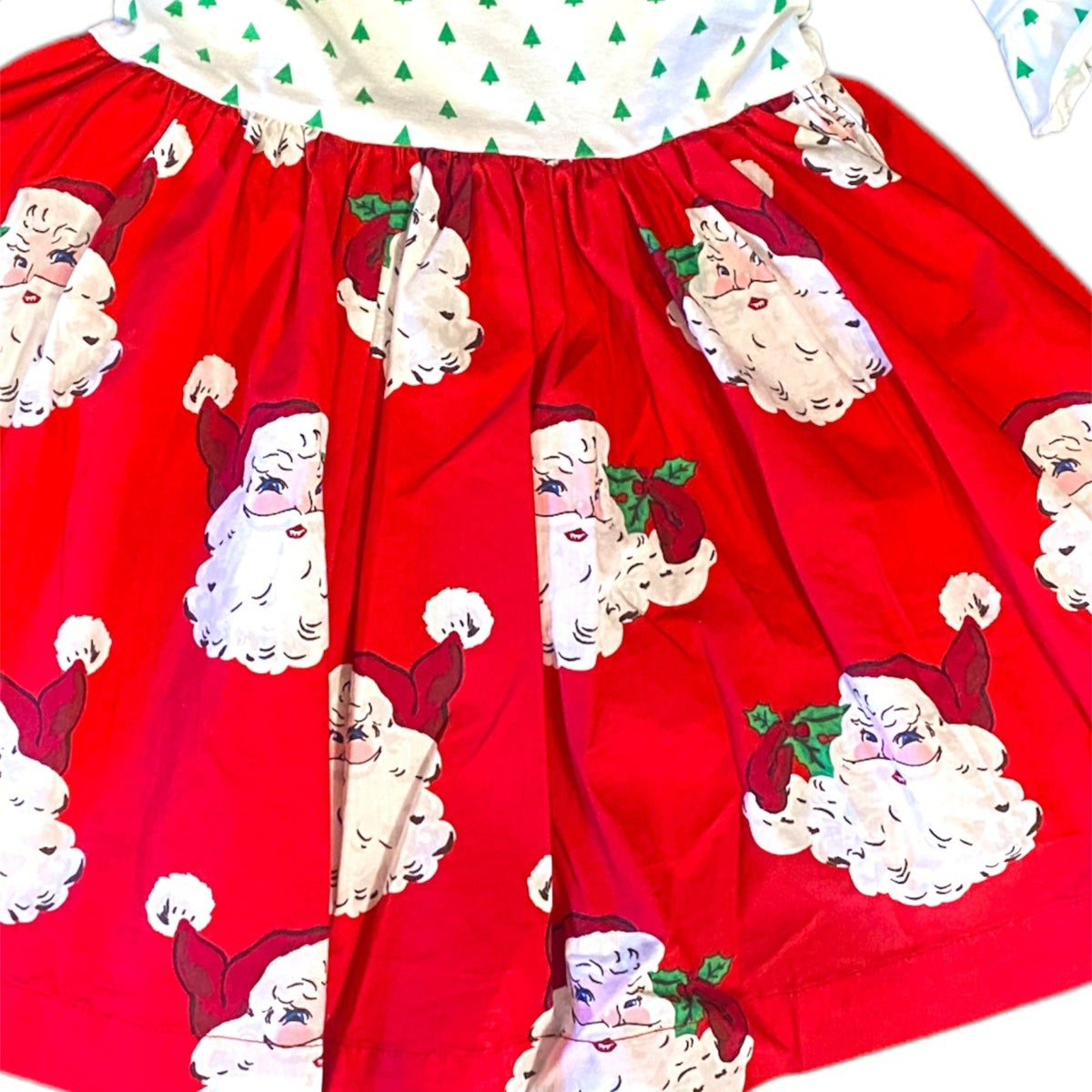 Size 2 Christmas swing dress with Santa
